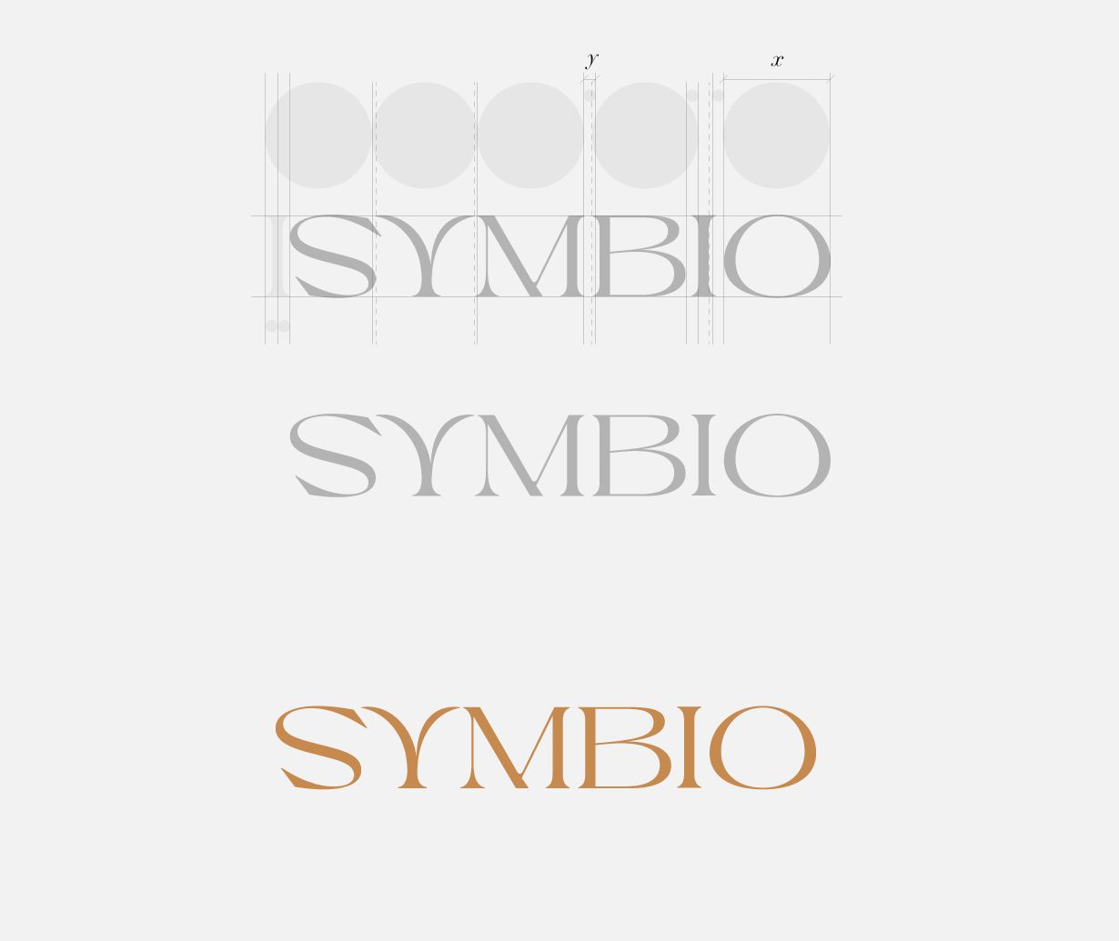 Wordmark construction grid